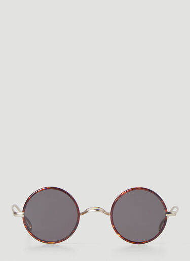 Round Sunglasses - Gold Frame / Smoke Lens
