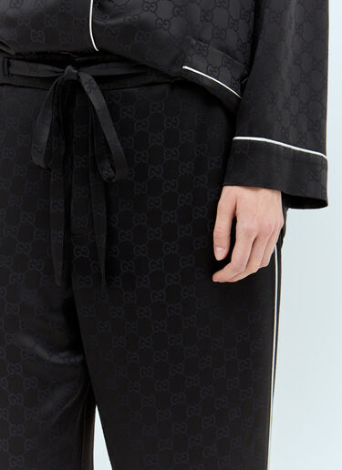 Gucci GG Jacquard Pants Black guc0257019