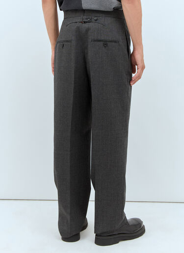 Thom Browne Tailored Wool Pants Grey thb0157003