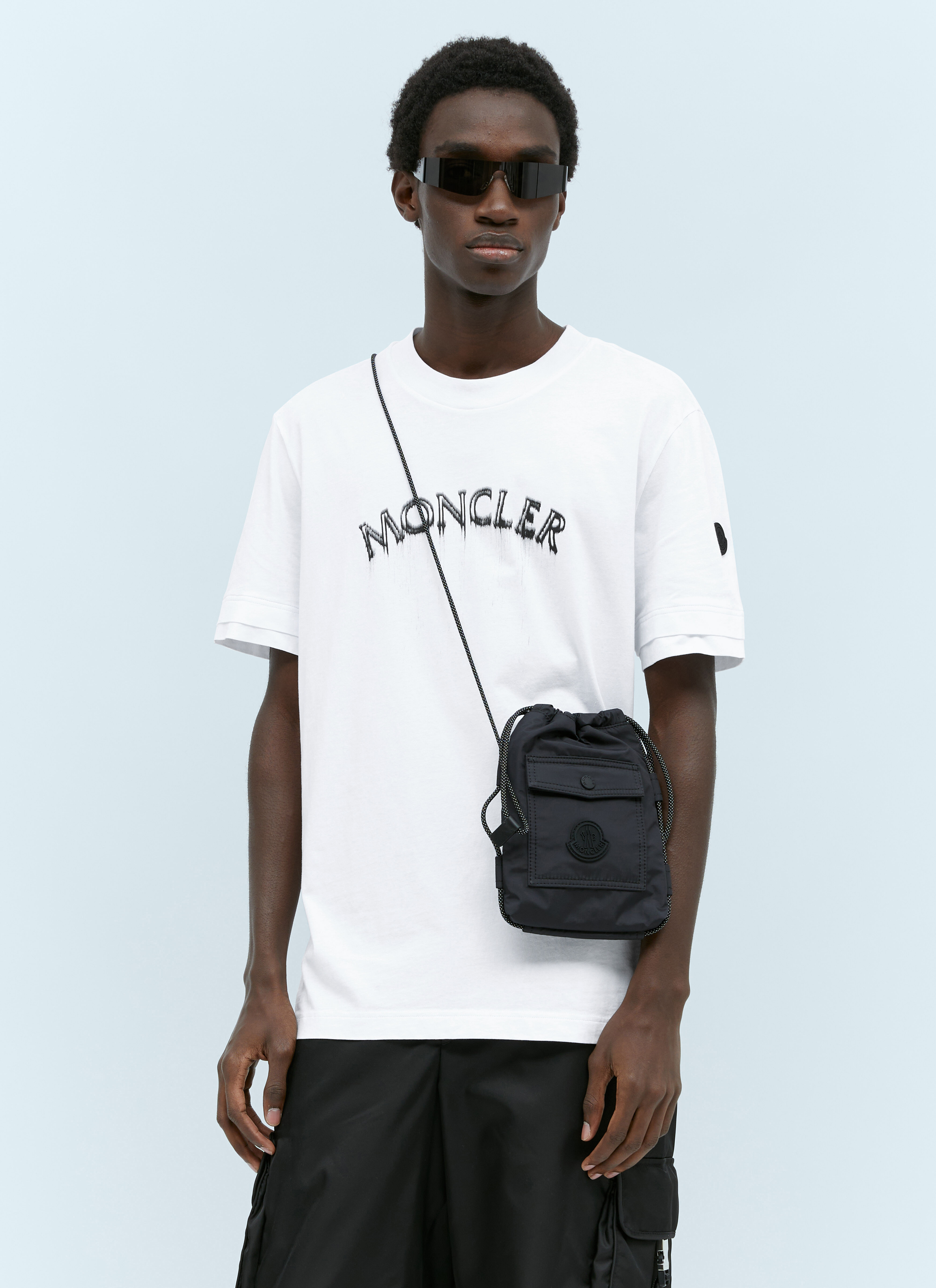 Moncler Men's Makaio Crossbody Bag in Black | LN-CC®