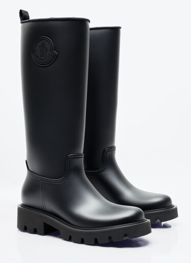 Moncler Kickstream High Rain Boots Black mon0257002