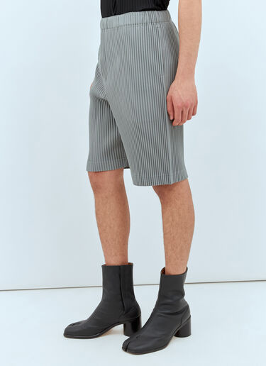 Homme Plissé Issey Miyake Pleated Shorts Grey hmp0157007