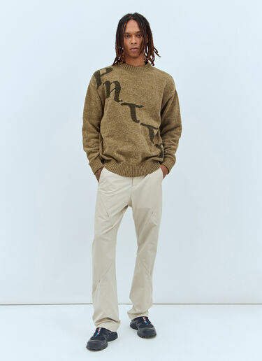 Patta Chenille Knit Sweater Khaki pat0156003