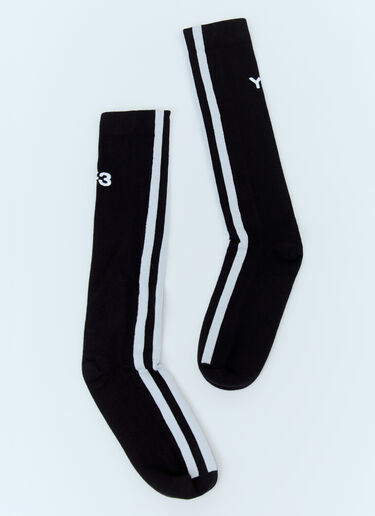 Y-3 STRP Socks Black yyy0158022