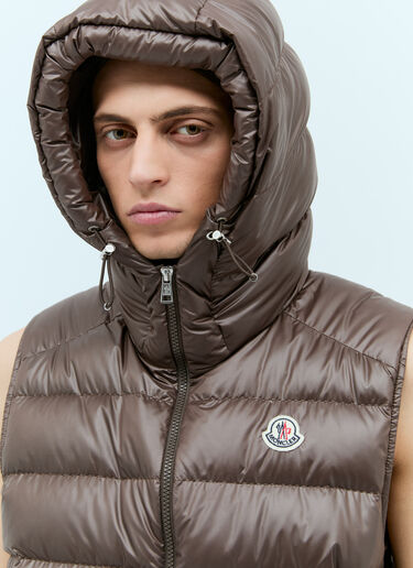 Moncler Barant 羽绒马甲 棕色 mon0157004