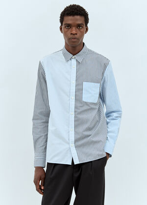 A.P.C. Erwann Striped Shirt White apc0157023