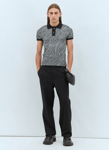 Jacquemus Le Polo Zebra Black jac0158014