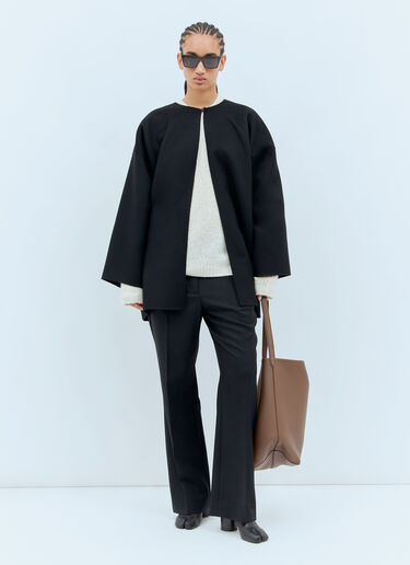 The Row Raj Cashmere Jacket Black row0257007