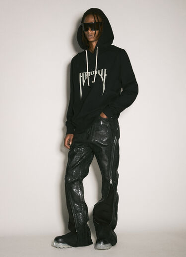 Rick Owens DRKSHDW Bolan Distressed Jeans Black drk0158010