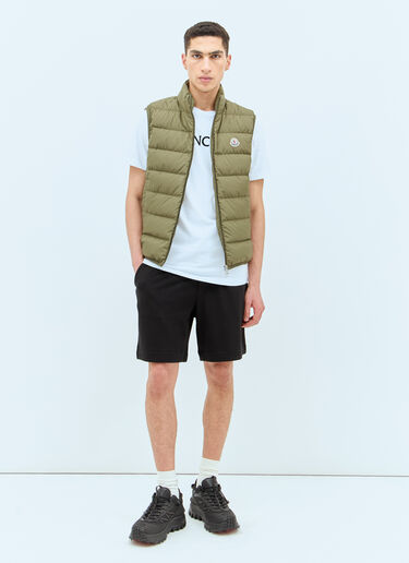 Moncler Contrin Down Gilet Green mon0157046