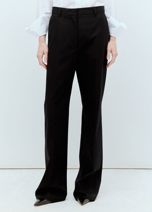 Sportmax Tailored Twill Pants Black spx0257001