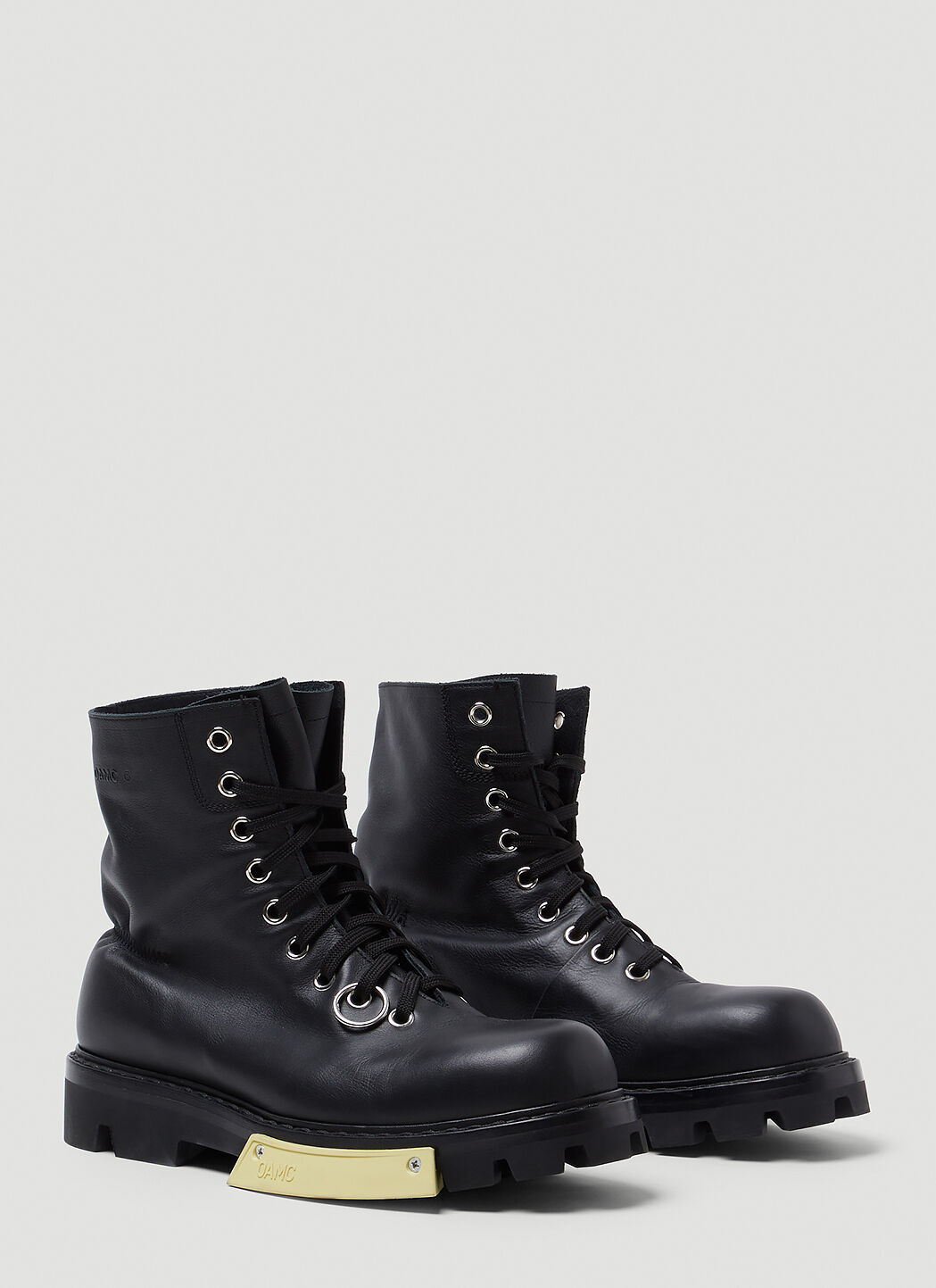 OAMC Men's Gamma Ankle Boots in Black | LN-CC®