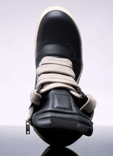 Rick Owens Geobasket 大号鞋带运动鞋 黑色 ric0157021