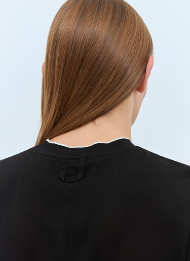 Jacquemus 르 티셔츠 트리코 블랙 jac0158008