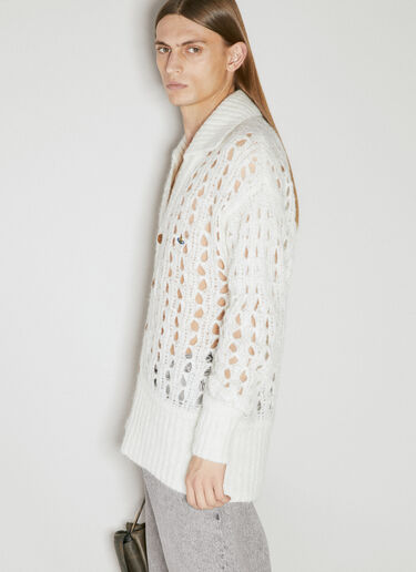 Vivienne Westwood Lacework Cardigan Cream vvw0154007