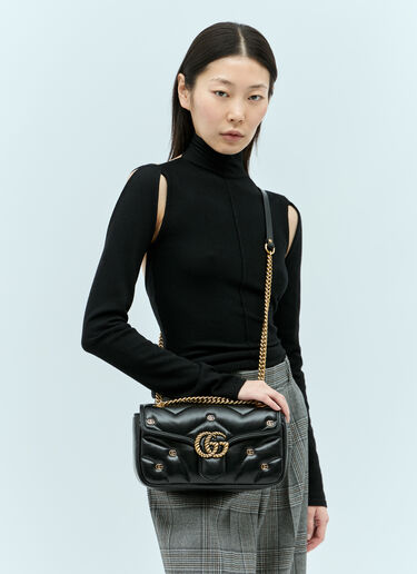 Gucci GG Marmont Small Shoulder Bag Black guc0255137
