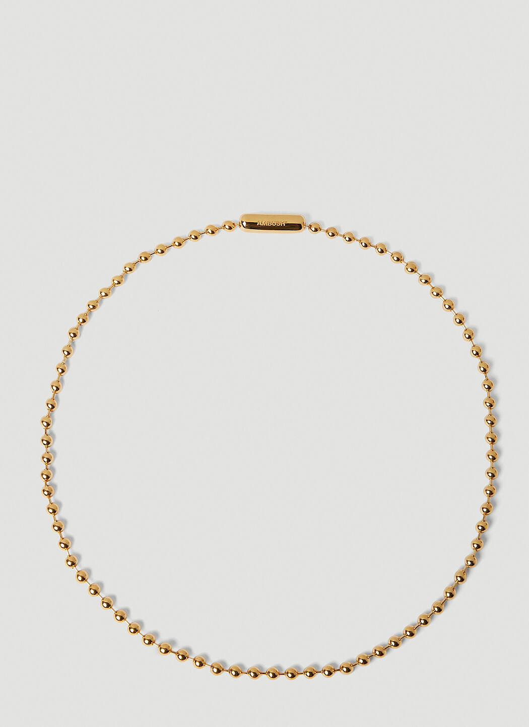 Ambush Ball Chain Necklace Male Gold | ModeSens