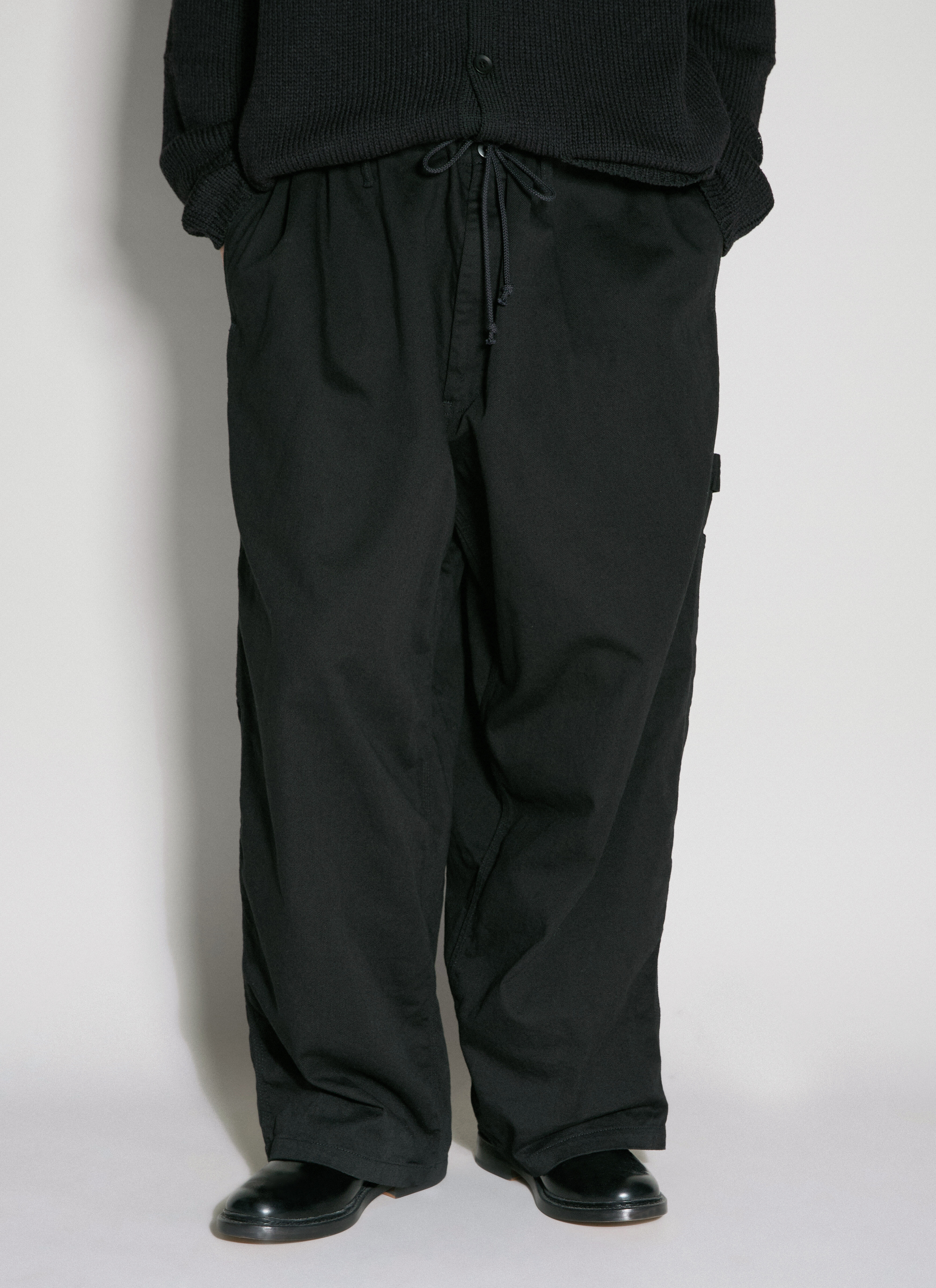 Yohji Yamamoto Y-Baker Pants Black yoy0154015