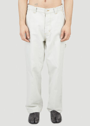 Maison Margiela Five Pocket Pants Off white mla0151078