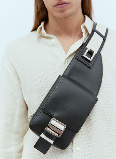 X Porter Printed Belt Bag in Beige - Comme Des Garcons Homme