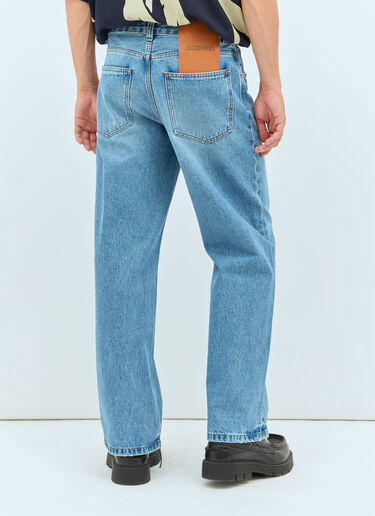 Jacquemus Le de-Nimes Large Jeans Blue jac0158007