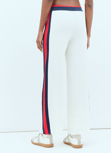 Gucci Web Knit Pants White guc0257014