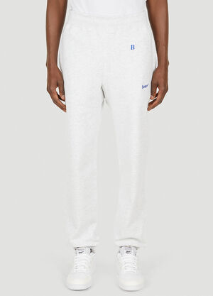 Better Gift Shop Embroidered Track Pants 화이트 bfs0154006