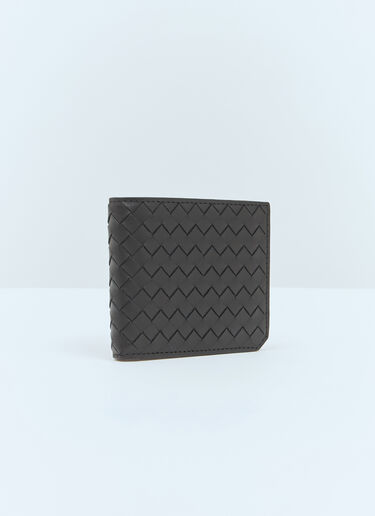 Bottega Veneta Intrecciato Piccolo Bi-Fold Wallet Black bov0157017