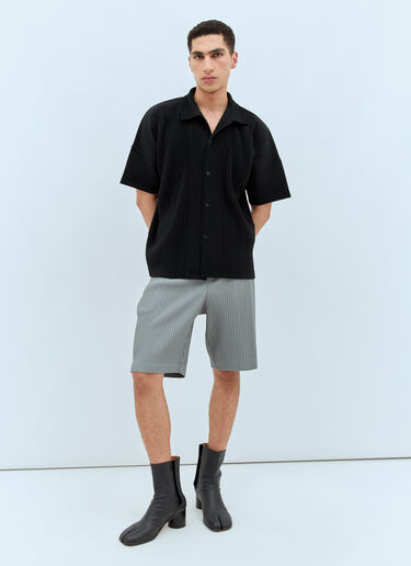 Homme Plissé Issey Miyake Pleated Shorts Grey hmp0157007