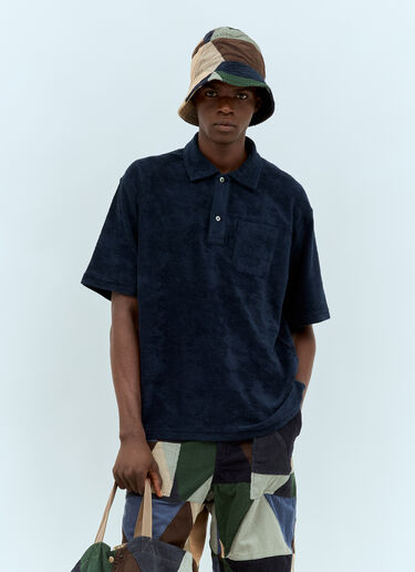 Engineered Garments パッチワークバケットハット ブラウン egg0156015