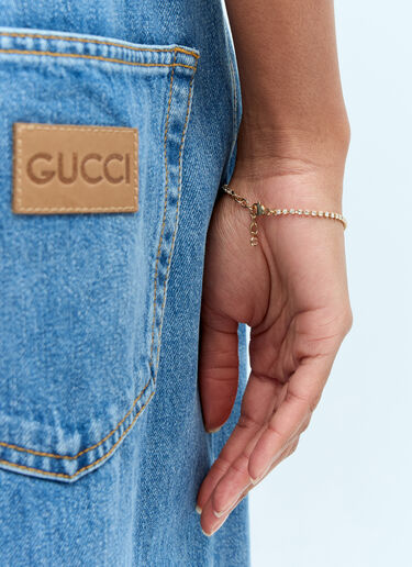 Gucci Blondie Crystal Bracelet Gold guc0257087