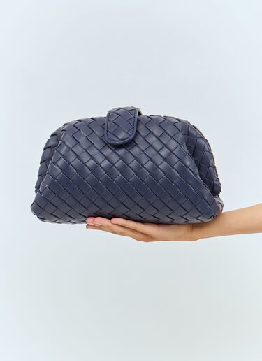 Bottega Veneta Teen Lauren 1980 Clutch Blue bov0257056