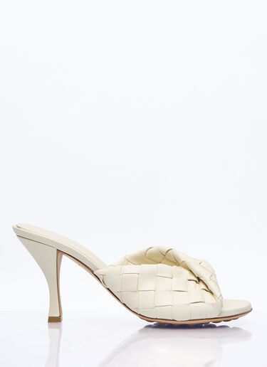 Bottega Veneta Blink Heeled Mules Cream bov0257021