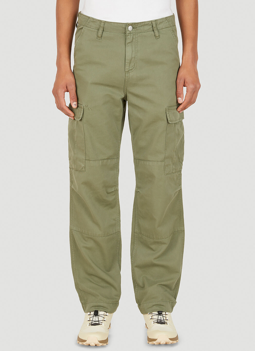 Carhartt Columbia Cotton-ripstop Cargo Trousers in Black for Men | Lyst