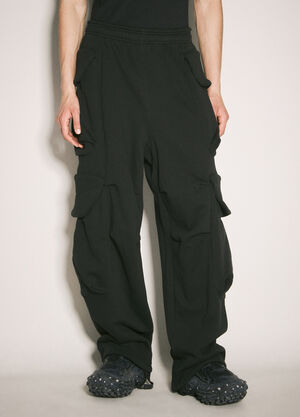 C.P. Company Heavy Gocar Cargo Pants Black pco0155015