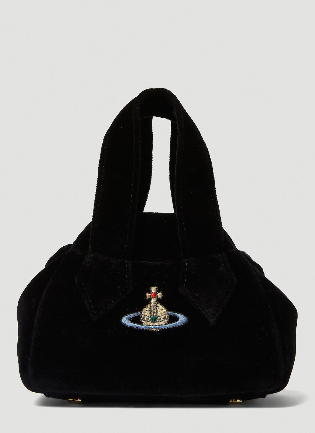 Vivienne Westwood Archive Yasmine Mini Handbag in Black | LN-CC®