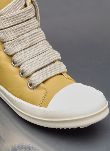 Rick Owens DRKSHDW Jumbo Lace Puffer Sneakers Yellow drk0156023