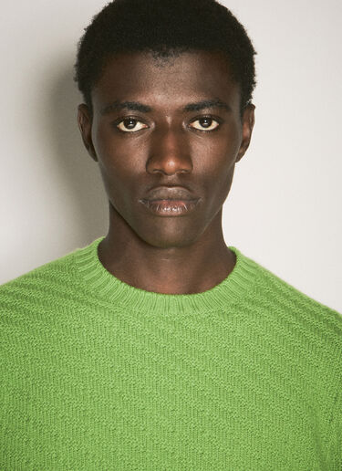 Prada Wool-And-Cashmere-Blend Sweater Green pra0158010