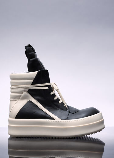 Rick Owens 메가 범퍼 지오바스켓 스니커즈 블랙 ric0157022