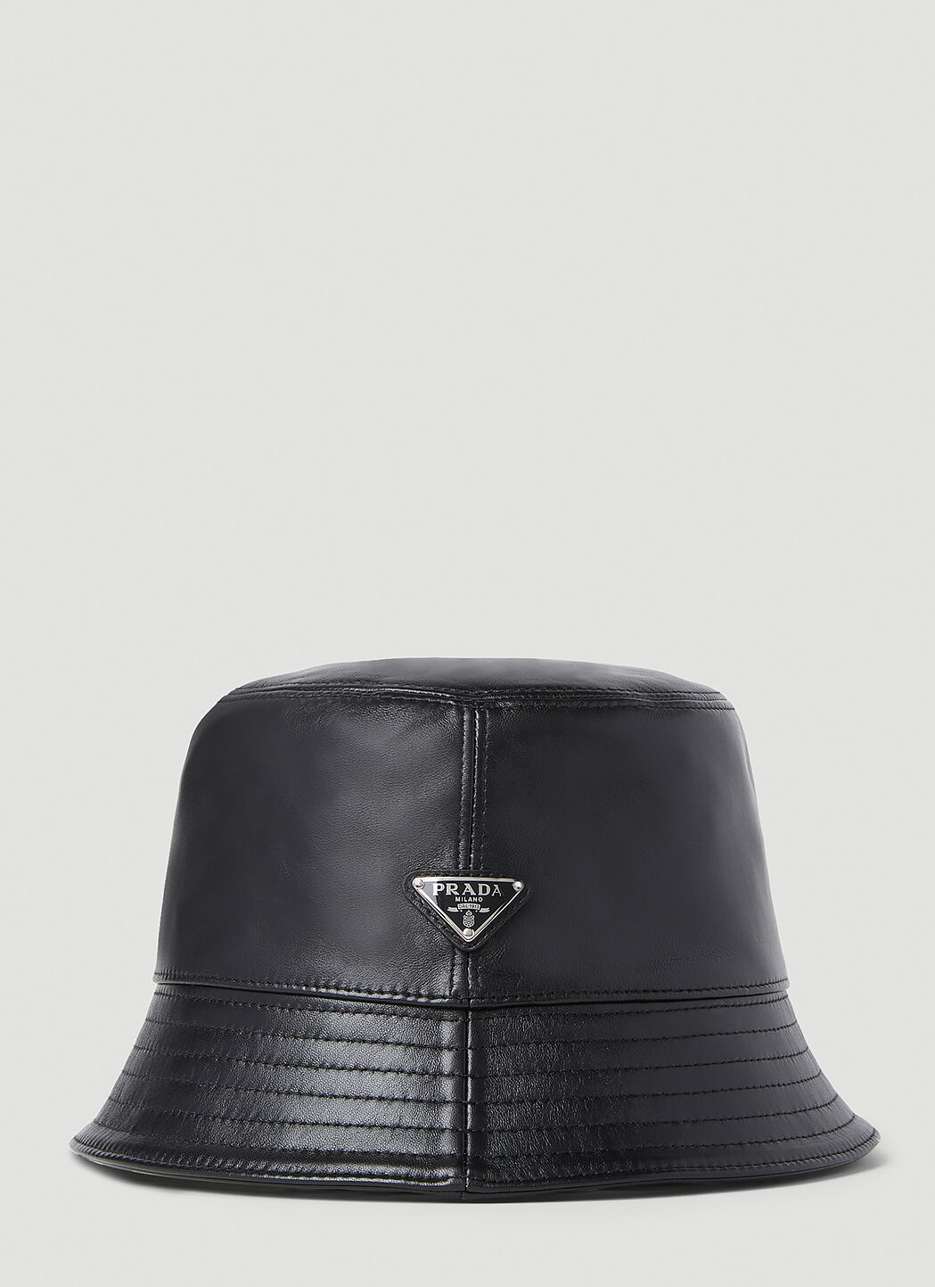 Black Bucket Hat Prada Discount