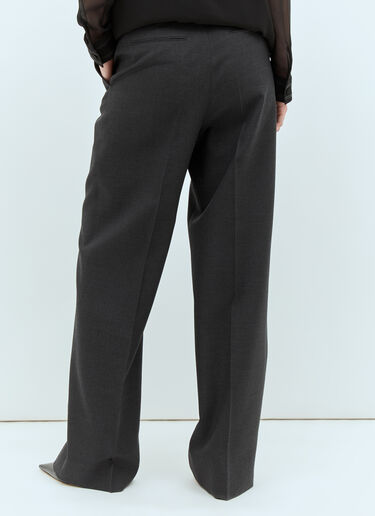 Gucci Wool Tailored Pants Grey guc0257044