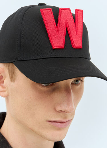 Walter Van Beirendonck W ベースボールキャップ ブラック wlt0158018