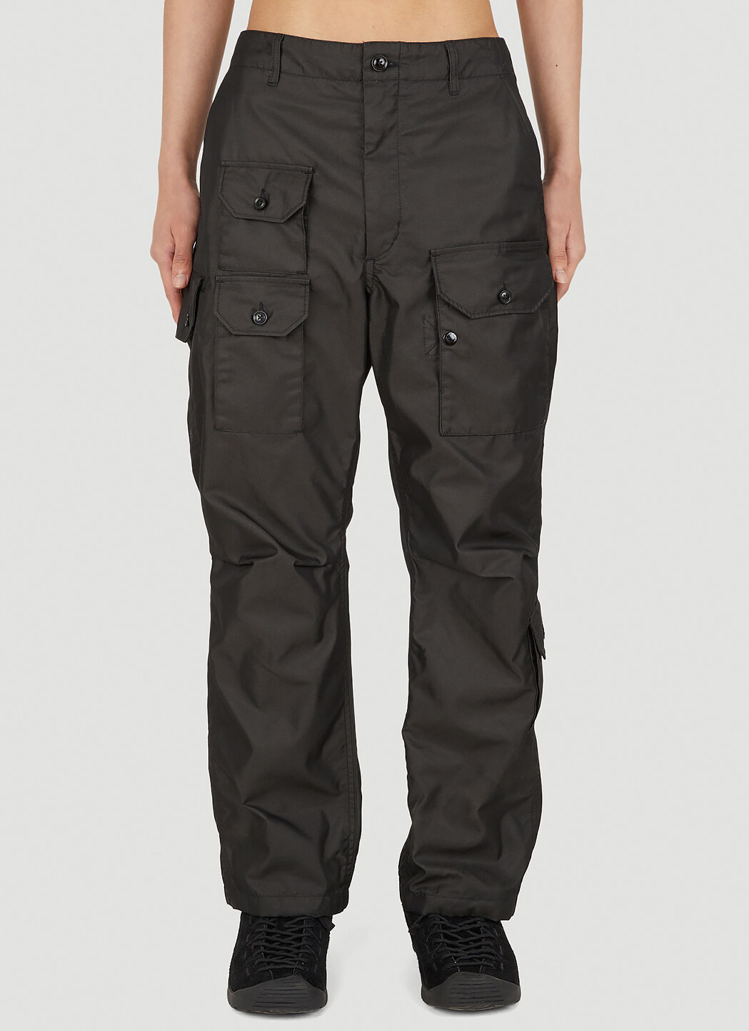 Engineered Garments Men's Flight Pants in Black | LN-CC®