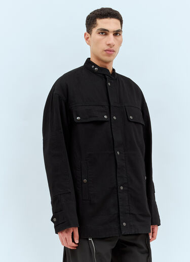 Dries Van Noten Viskin Jacket Black dvn0158003