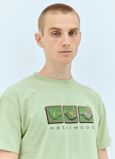 Metalwood Studio Metalmorphosis T-Shirt Green met0156013