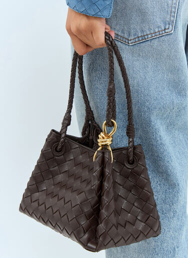 Bottega Veneta 스몰 패러슈트 숄더백 브라운 bov0257062