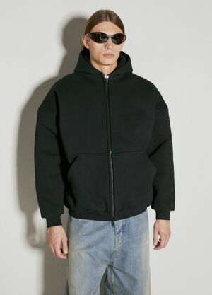 Balenciaga 3B Sports Icon Outerwear Zip-Up Hooded Sweatshirt Grey bal0155050