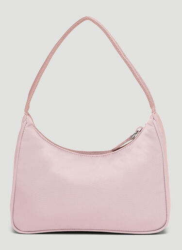 Prada Women's Re-Edition 2000 Re-Nylon Mini Shoulder Bag in Pink