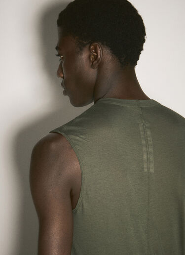 Rick Owens Jersey Tank Top Green ric0157002