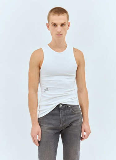 Levi's® x JJJJound Ribbed Tank Top White lej0158007